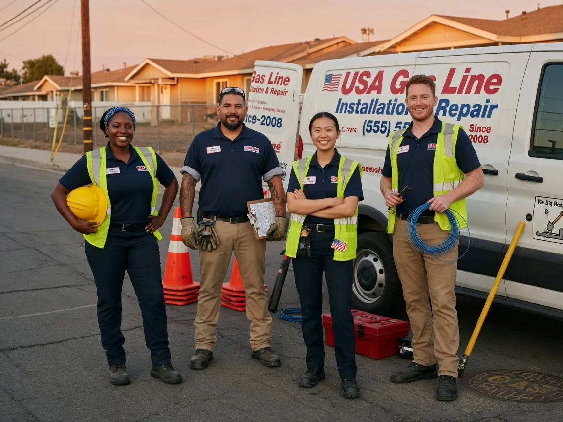 Gas Line Installation company in Diggs, VA